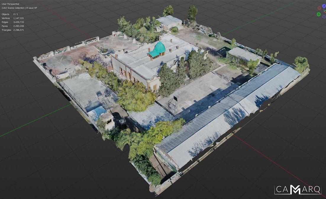 Blender para el patrimonio