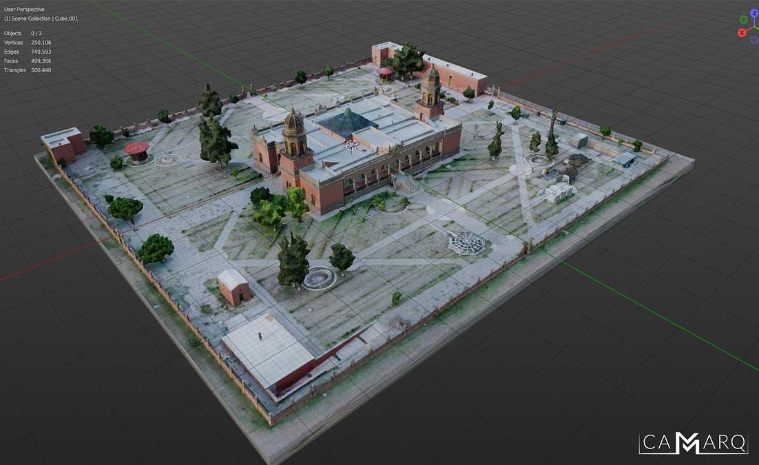 Patrimonio virtual Blender